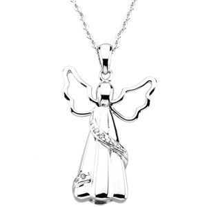 Angel Ash Holder Pendant & Chain