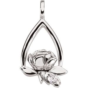 Memorial Tear&reg; Pendant with Marquise