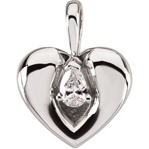 Mark of Love Diamond Pendant