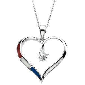 Heart of Honor Pendant & Chain