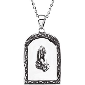 Pray Anyway  Pendant & Chain