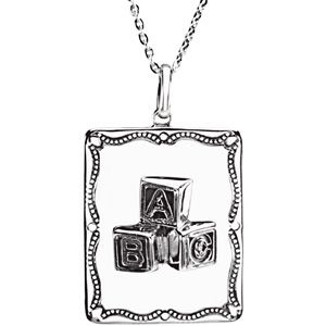 A Baby is a Gift  Pendant & Chain