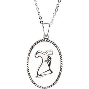 Enjoy Life  Pendant & Chain