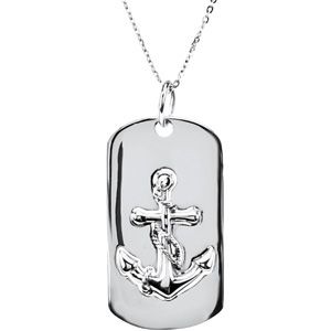 Covenant of Hope Dog Tag Necklace