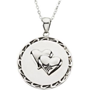 Too Blessed Pendant and Chain