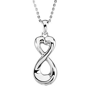 Infinite Love Ash Holder Pendant