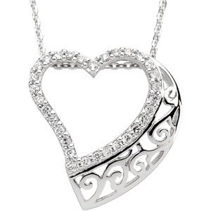 Walking Beside You Pendant & Chain