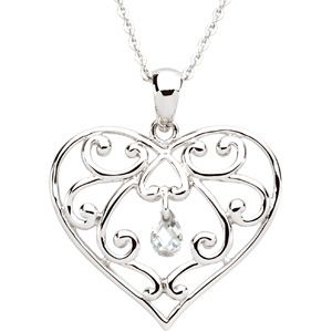 The Healing Heart&trade; Pendant & Chain