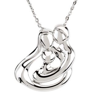 Embraced by the Heart&trade; (Family) Necklace