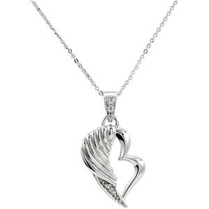The Broken Wing Pendant & Chain
