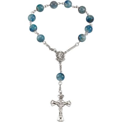Kyanite Madonna Meditation Rosary