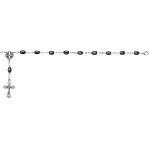 Hematite Rosary Bracelet