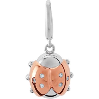 Youth Ladybug Charm with Diamonds
