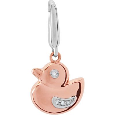 Youth Duck Charm with Diamonds