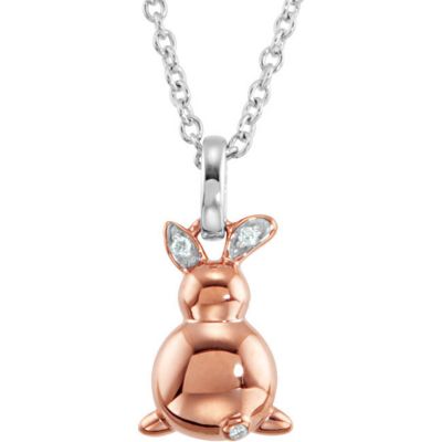 Youth Rabbit Diamond Necklace