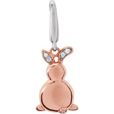 Youth Rabbit Charm with Diamonds