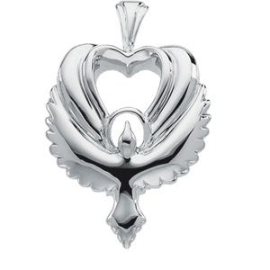 Dove Heart Pendant