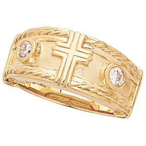 Wedding Cross Ring Mounting
