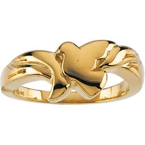Holy Spirit Dove Ring