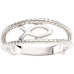 Ichthus (Fish) Chastity Ring