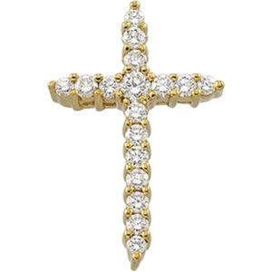 Diamond Cross Pendant