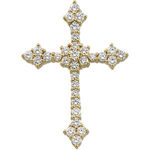 Diamond Cross Pendant