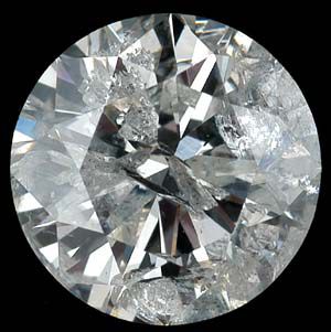 I3 ROUND FULL CUT I-J GENUINE DIAMOND