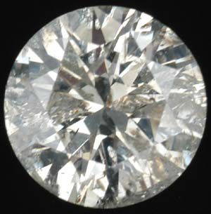 I2 ROUND FULL CUT K-L GENUINE DIAMOND