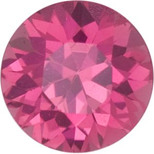 Genuine Ruby - Round Faceted Natural Madagascar; A Quality
