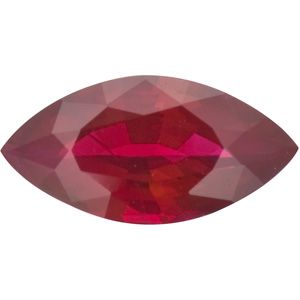 Marquise Genuine Ruby