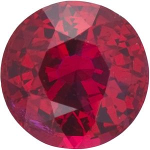 Round Genuine Mozambique Ruby