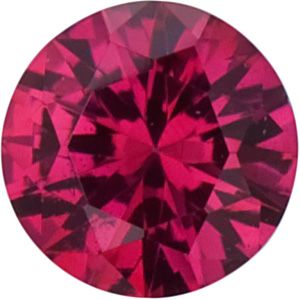 Round SWAROVSKI GEMS™ Genuine Ruby