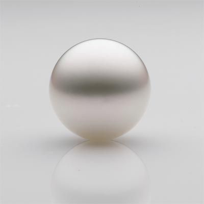 Round White South Sea Cultured Pearls