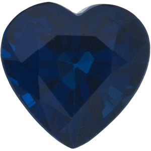 Heart Genuine Blue Sapphire