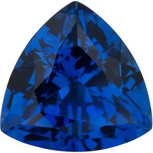 Trillion Lab Created Blue Sapphire
