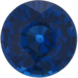 Genuine Blue Sapphire - Round Faceted Ceylon Color; AA Quality