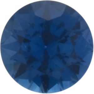 Round SWAROVSKI GEMS™ Genuine Blue Sapphire