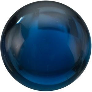 Genuine BLUE Sapphire - Round Cab; A Quality