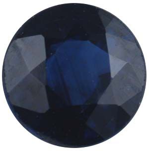 Round Genuine Commercial Sapphire