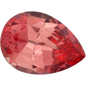 Pear Lab Created Padparadscha Sapphire