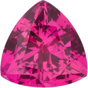Trillion Chatham Created Pink Sapphire