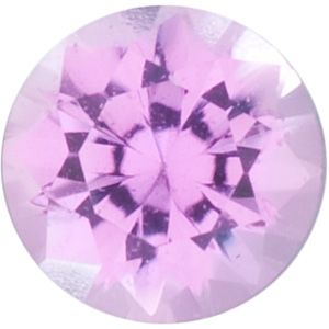 Round SWAROVSKI GEMS™ Genuine Pink Sapphire