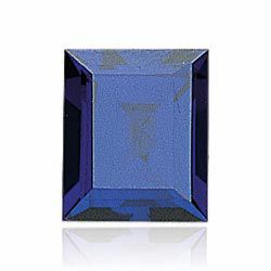 Cushion Imitation Sapphire