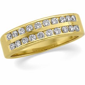Double Row Anniversary Ring Mounting