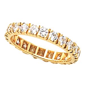 Accented Eternity Ring Mounting