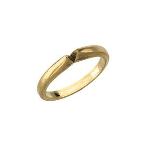 Flat-Sided Pinched/Pointed Shank for 6-Prong Setting