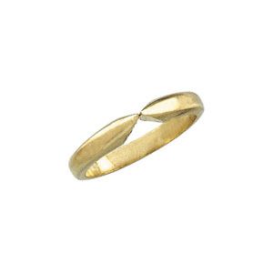 High Knife-Edge Pinched/Pointed Shoulder Shank for 6-Prong Setting