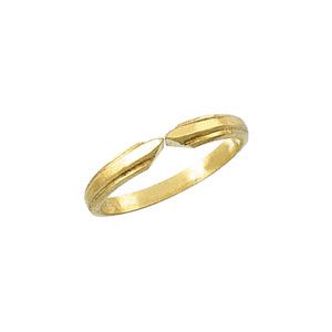 Pincked/Pointed Flat Shoulder with Edge Shank for 6-Prong Setting