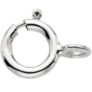 5.0mm Spring Ring with Closed Jump Ring