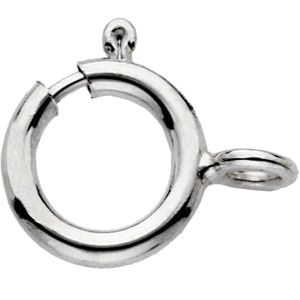 6.0mm Spring Ring with Closed Jump Ring